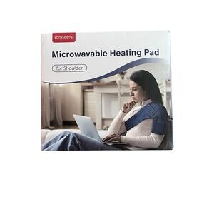 Blue Microwavable Heating Pad for Shoulder